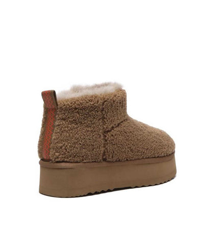 Women's Ultra Platform Curly Boots Women's Ultra Platform Curly Boots