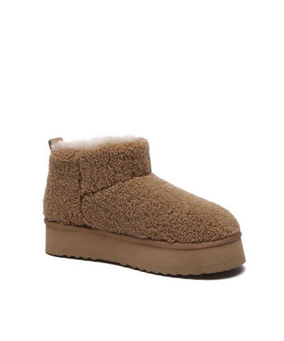 Women's Ultra Platform Curly Boots Women's Ultra Platform Curly Boots