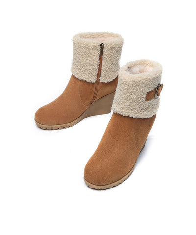 Womens ugg boots hot sale wedge heel